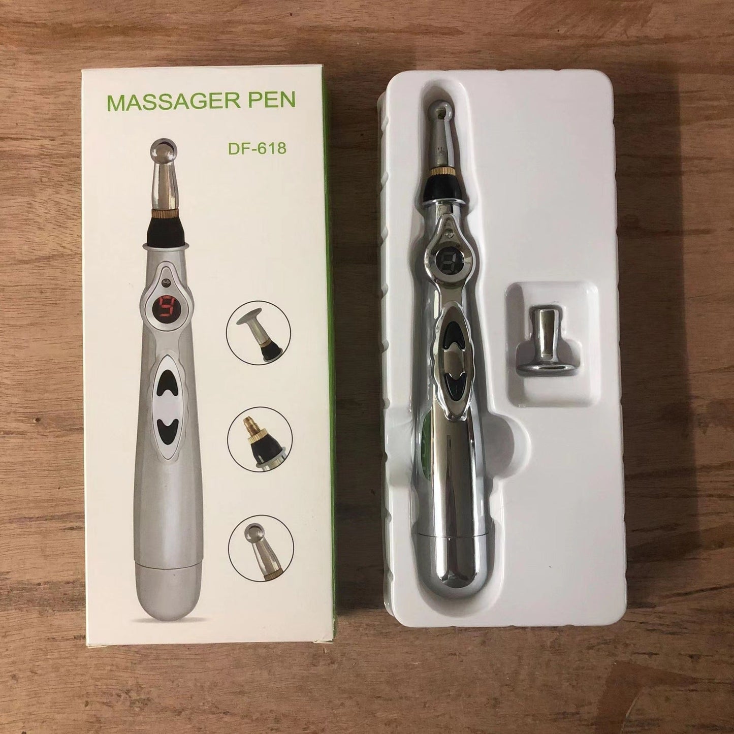 Massage electronic acupuncture pen