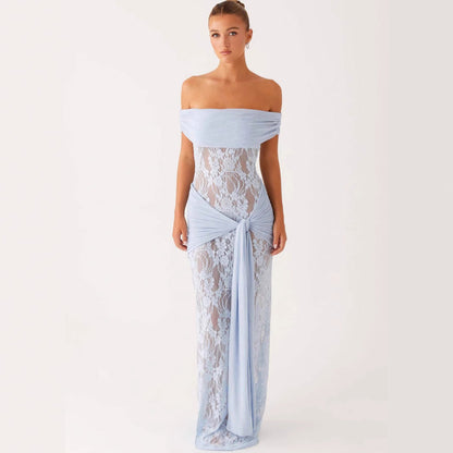 Celeste Lace Cutout Gown ✨