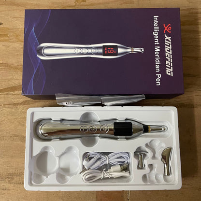 Massage electronic acupuncture pen