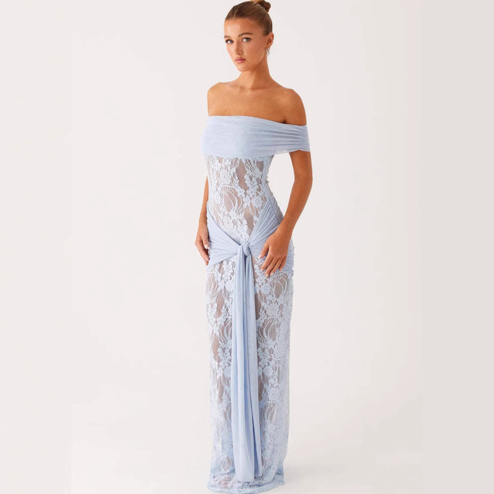 Celeste Lace Cutout Gown ✨