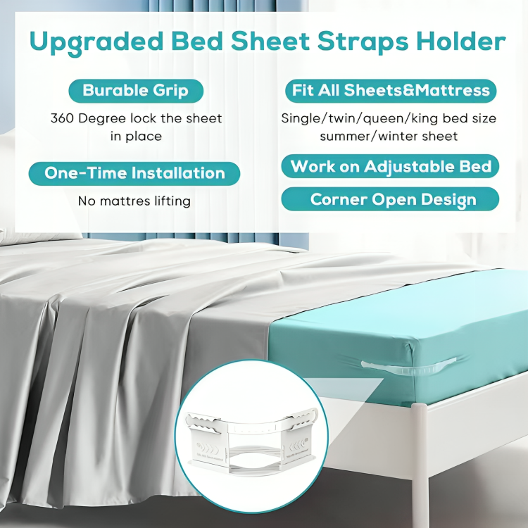 SheetSecure™ | Say goodbye to slipping sheets!