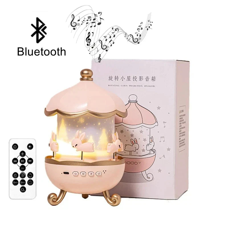 Rechargeable Astronaut Night Light - USB LED Galaxy Projector with Dimmable Glow for Kids