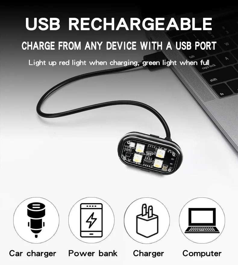 LumiGuard Pro™ RGB Strobe Safety Light