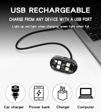 LumiGuard Pro™ RGB Strobe Safety Light