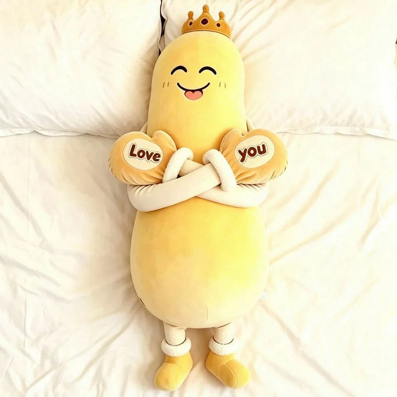 Eggplant Carrot Mango Sleep Companion – Soothing Patting Plush Toy