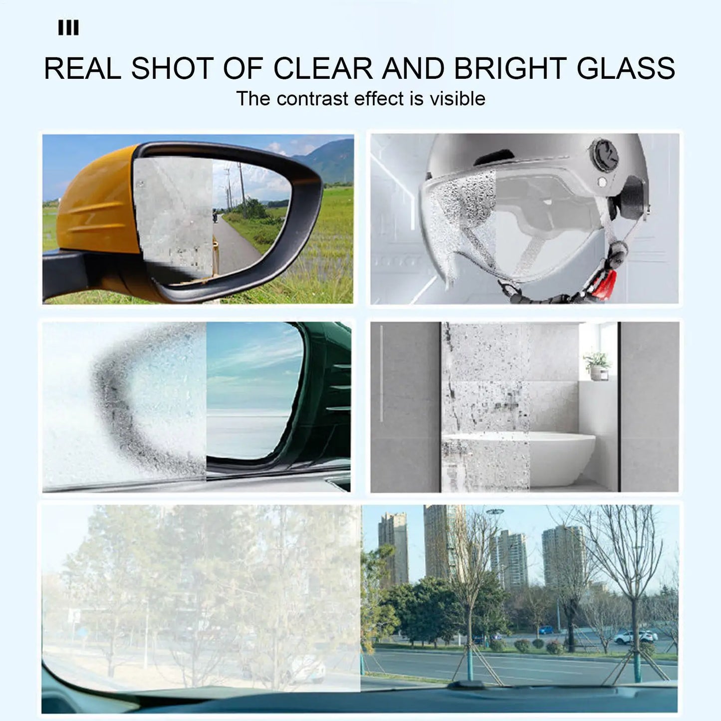 Car Glass Anti-Fog Agent – Long-Lasting Windshield Defogging Spray