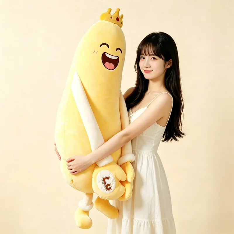 Eggplant Carrot Mango Sleep Companion – Soothing Patting Plush Toy