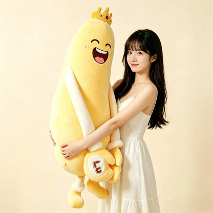 Eggplant Carrot Mango Sleep Companion – Soothing Patting Plush Toy