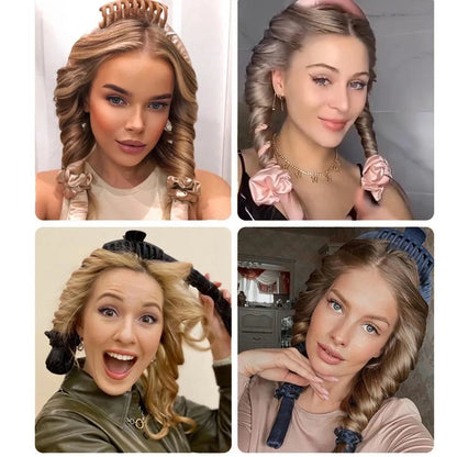 Heatless Hair Curling Wrap Kit