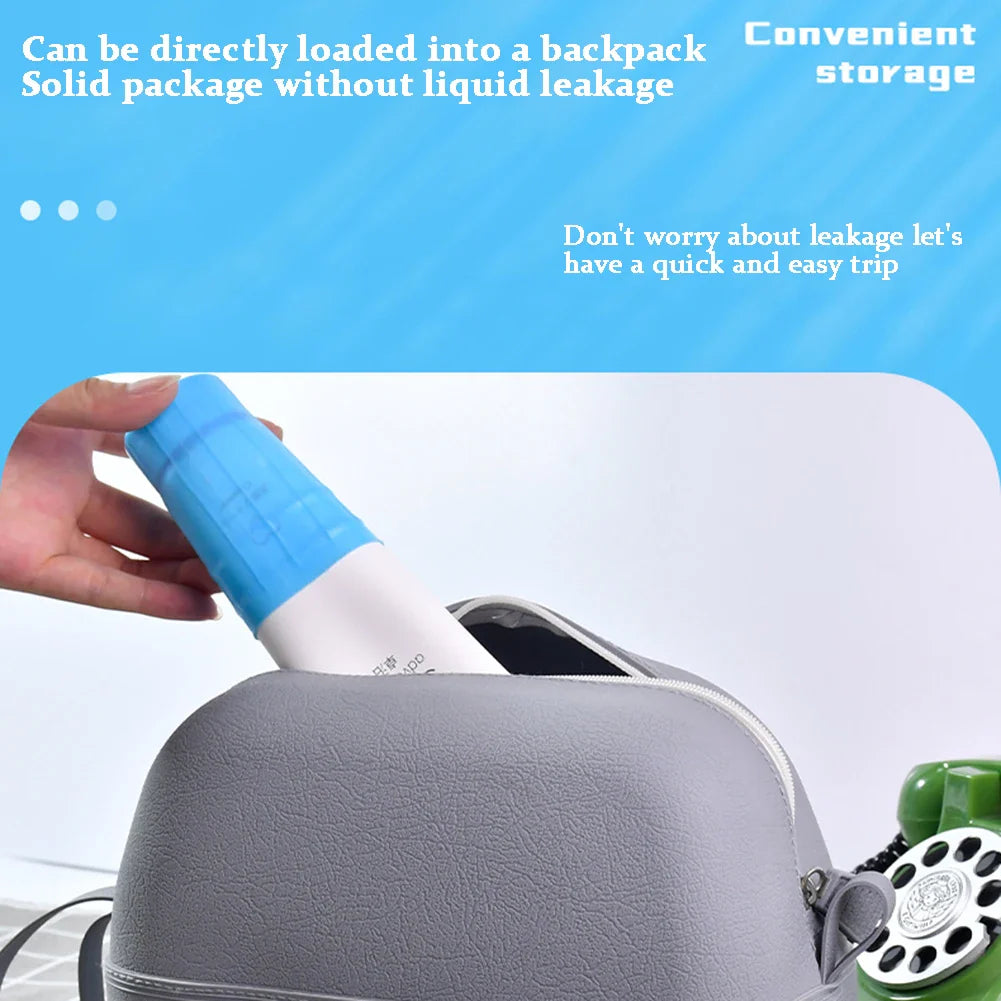 Leak-Proof Stretchable Silicone Protective Covers for Travelling