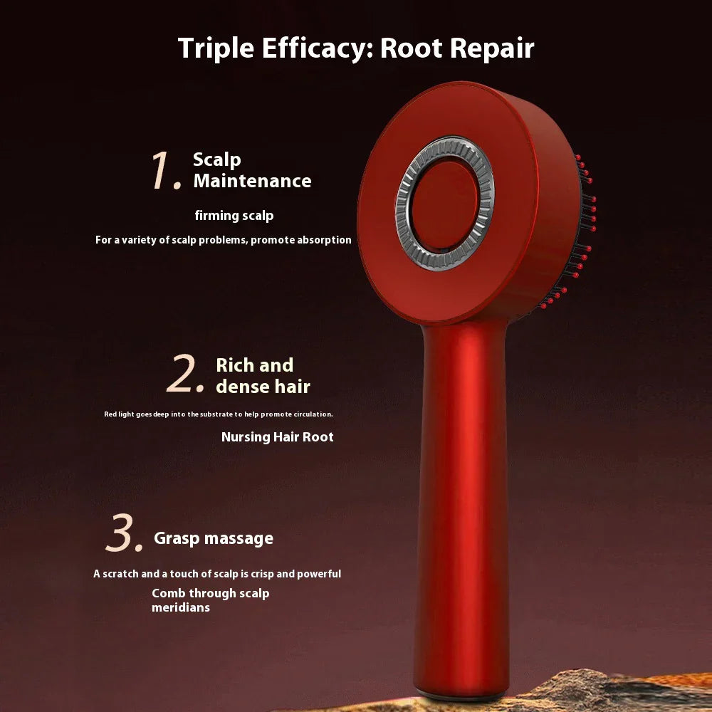 1  Advanced  Red Light Head Massager Brush