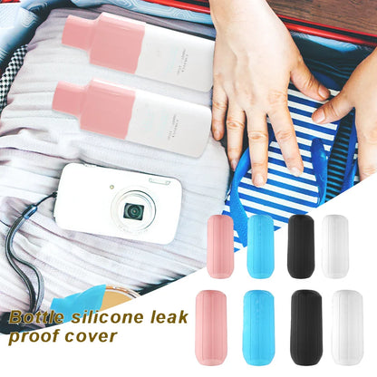 Leak-Proof Stretchable Silicone Protective Covers for Travelling