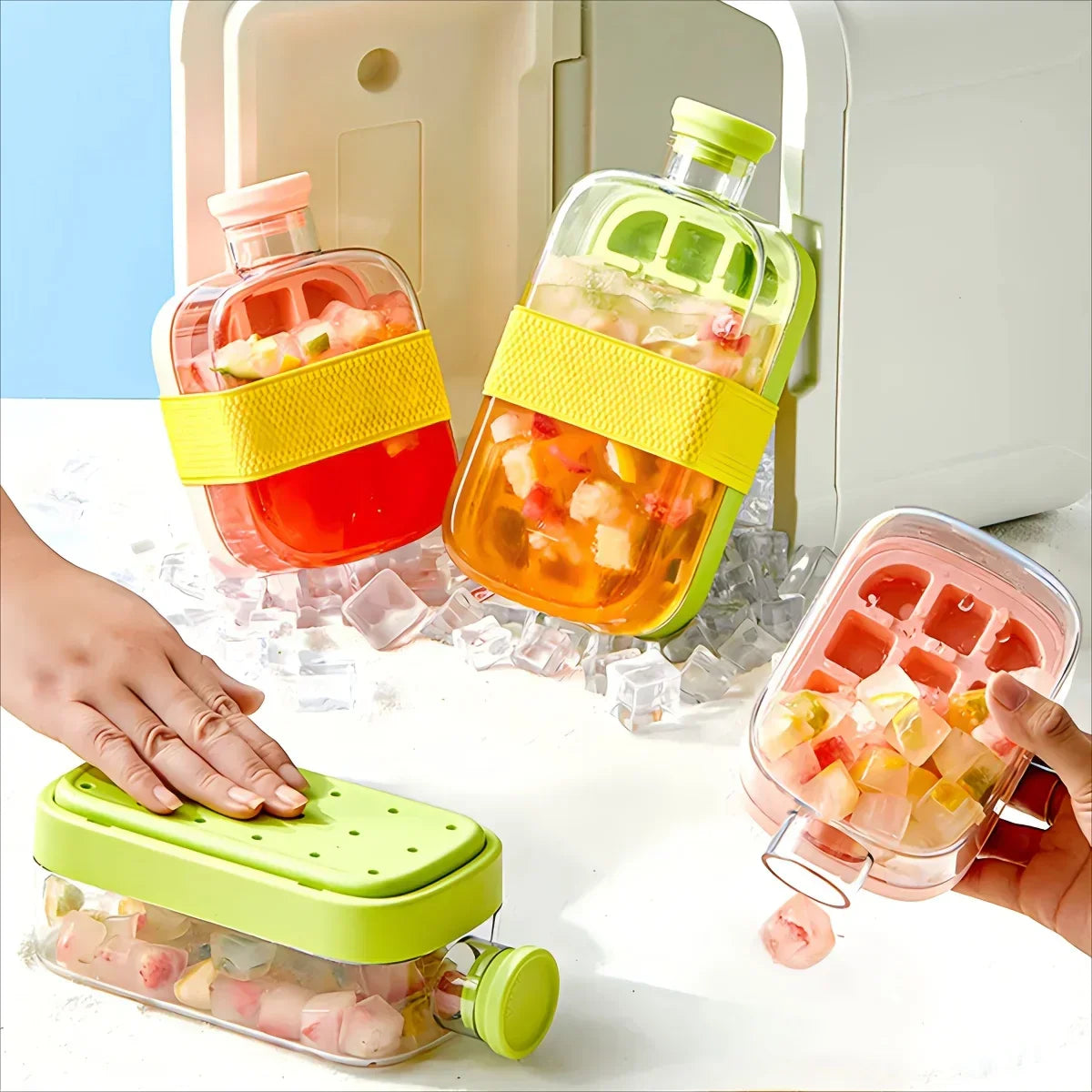 GlacierPure™ Portable Ice Cube Maker