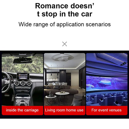 Galaxy Star Projector USB Light – Car & Room Ambient Lamp