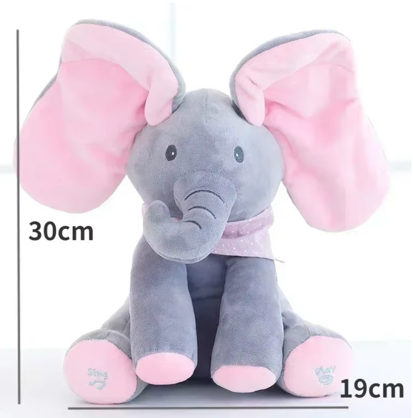 Peek a boo Talking Elephant - The find spot™