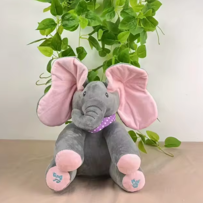 Peek a boo Talking Elephant - The find spot™