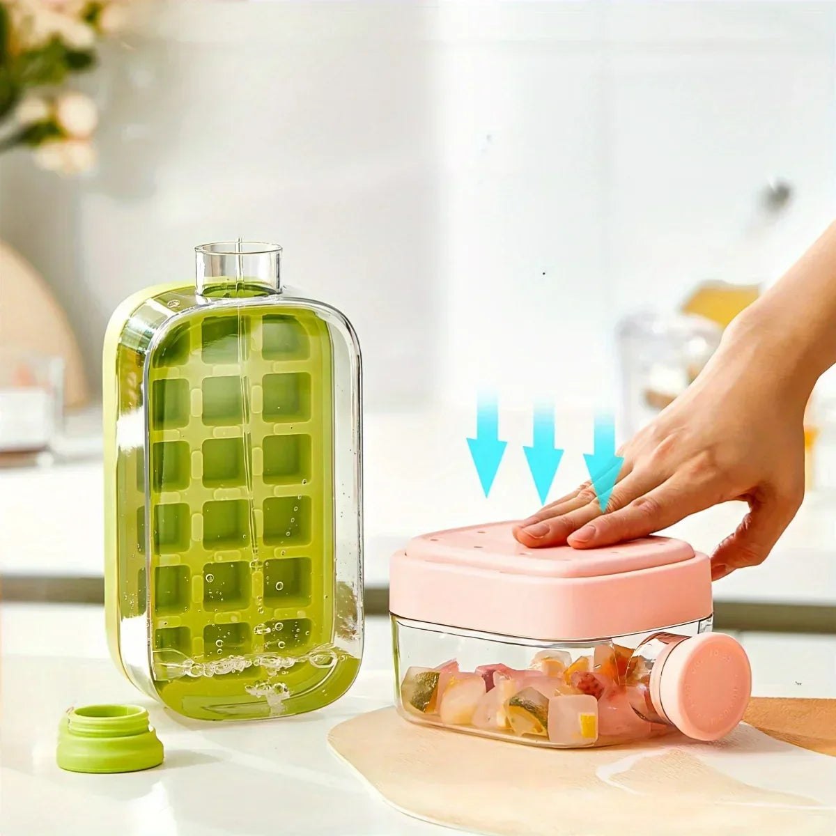 GlacierPure™ Portable Ice Cube Maker