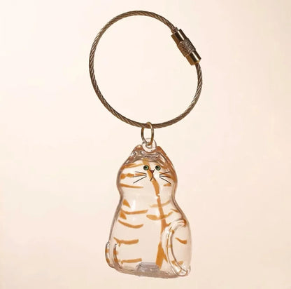 A Little Piece of You – Cat Fur Memorial Keychain