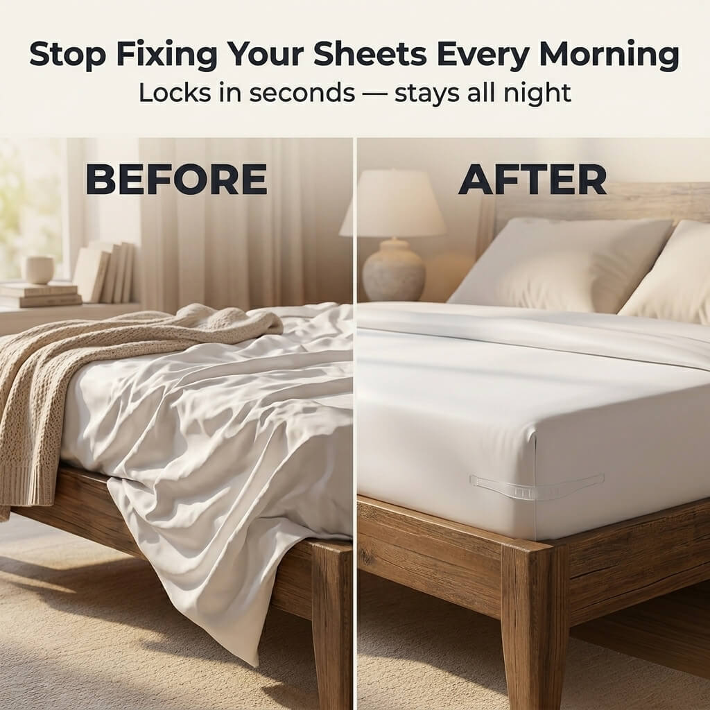 SheetSecure™ | Say goodbye to slipping sheets!