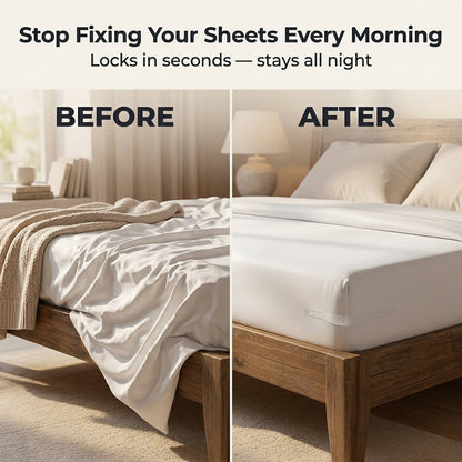 SheetSecure™ | Say goodbye to slipping sheets!