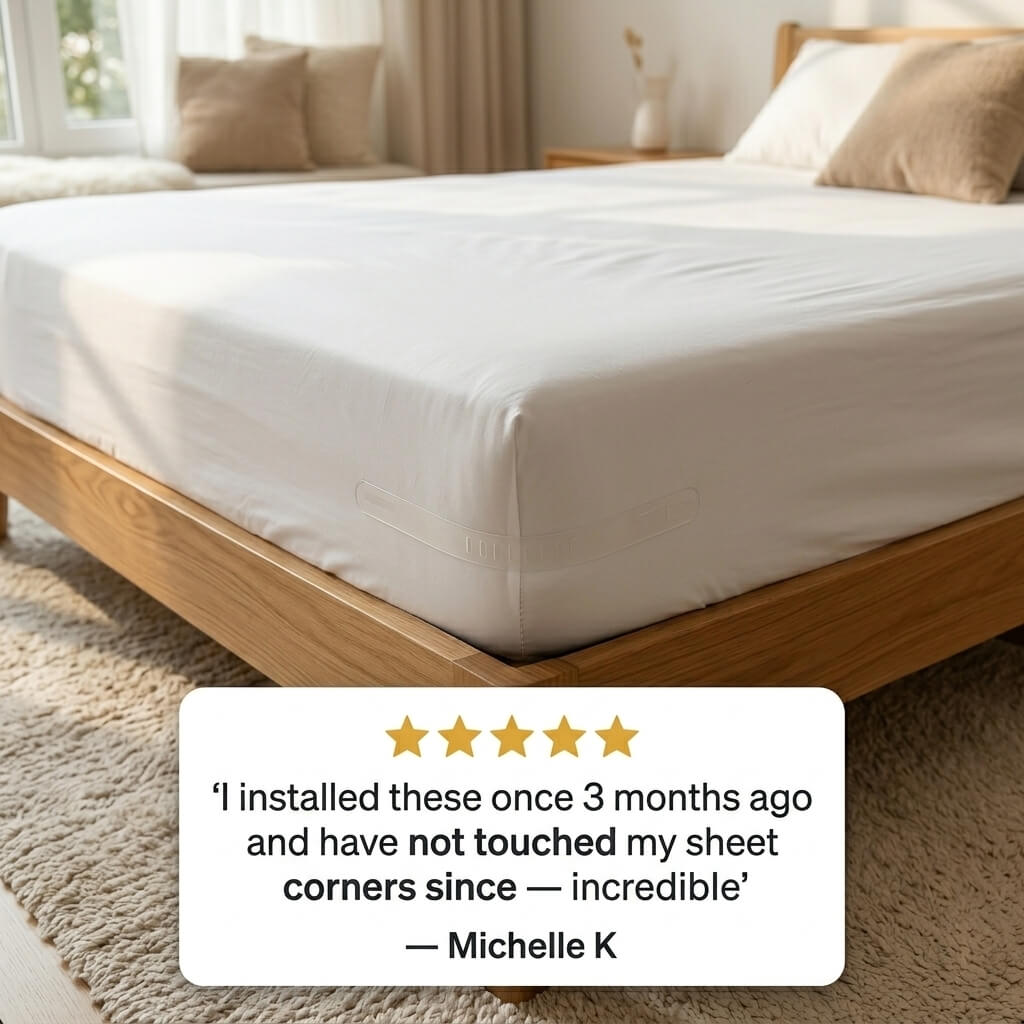 SheetSecure™ | Say goodbye to slipping sheets!