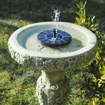 Solar Garden Fountain Solar Powered Fountain Pump for Bird Bath, Garden - If you say i do