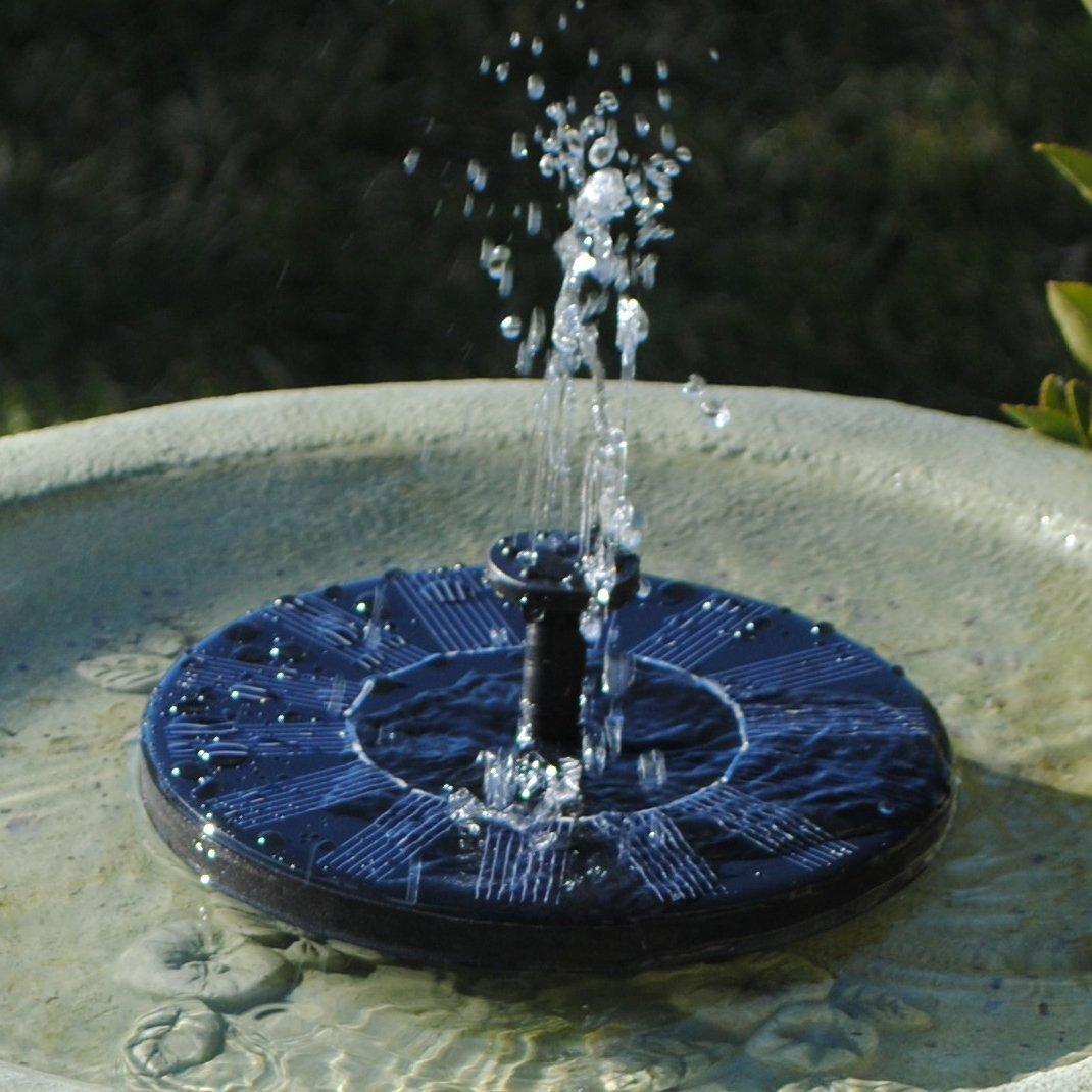 Solar Garden Fountain Solar Powered Fountain Pump for Bird Bath, Garden - If you say i do