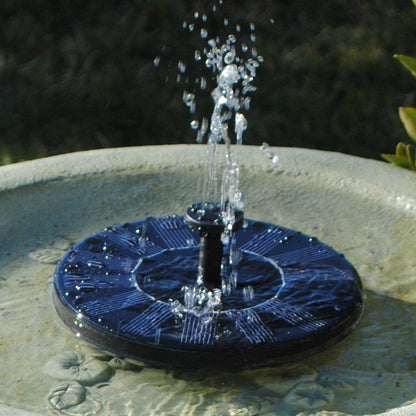Solar Garden Fountain Solar Powered Fountain Pump for Bird Bath, Garden - If you say i do