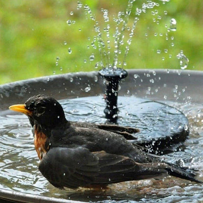 Solar Garden Fountain Solar Powered Fountain Pump for Bird Bath, Garden - If you say i do