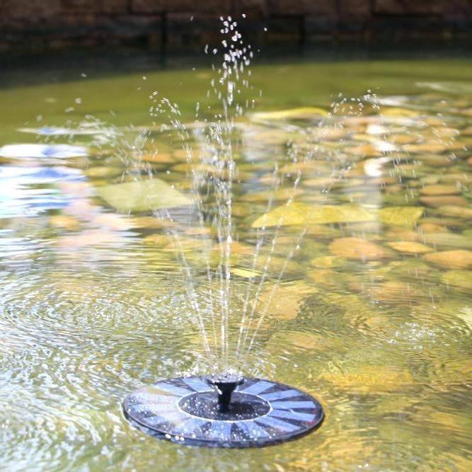 Solar Garden Fountain Solar Powered Fountain Pump for Bird Bath, Garden - If you say i do