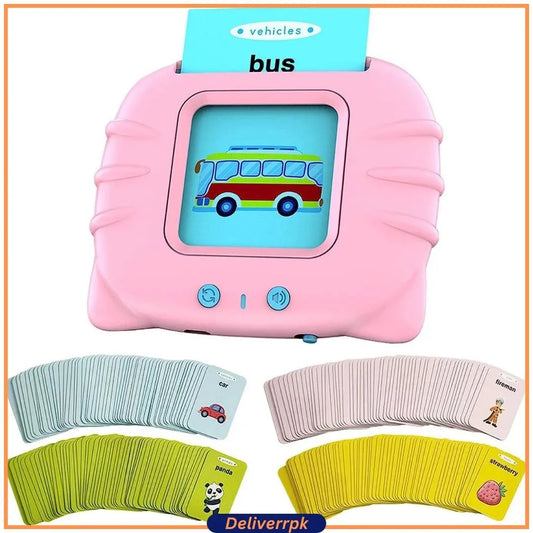 Talking Flash Cards For Kids Educational Learning Deliverr.pk