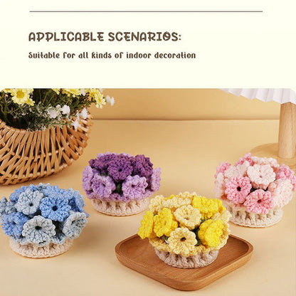 VeloraBloom™ DIY Yarn Kit – Create beautiful floral coasters that captivate and soothe your soul
