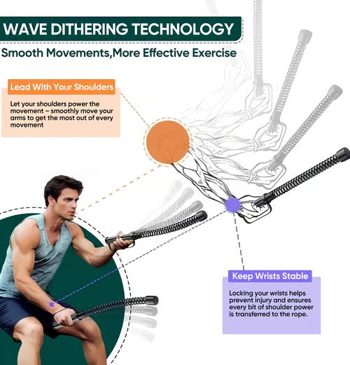 Vetrax Ropes — Compact Full-Body Training Ropes with Ergonomic Handles 1
