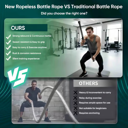 Vetrax Ropes — Compact Full-Body Training Ropes with Ergonomic Handles 2