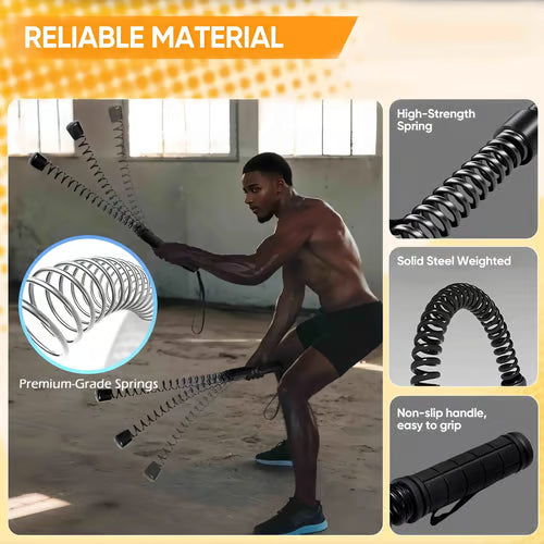 Vetrax Ropes — Compact Full-Body Training Ropes with Ergonomic Handles 4