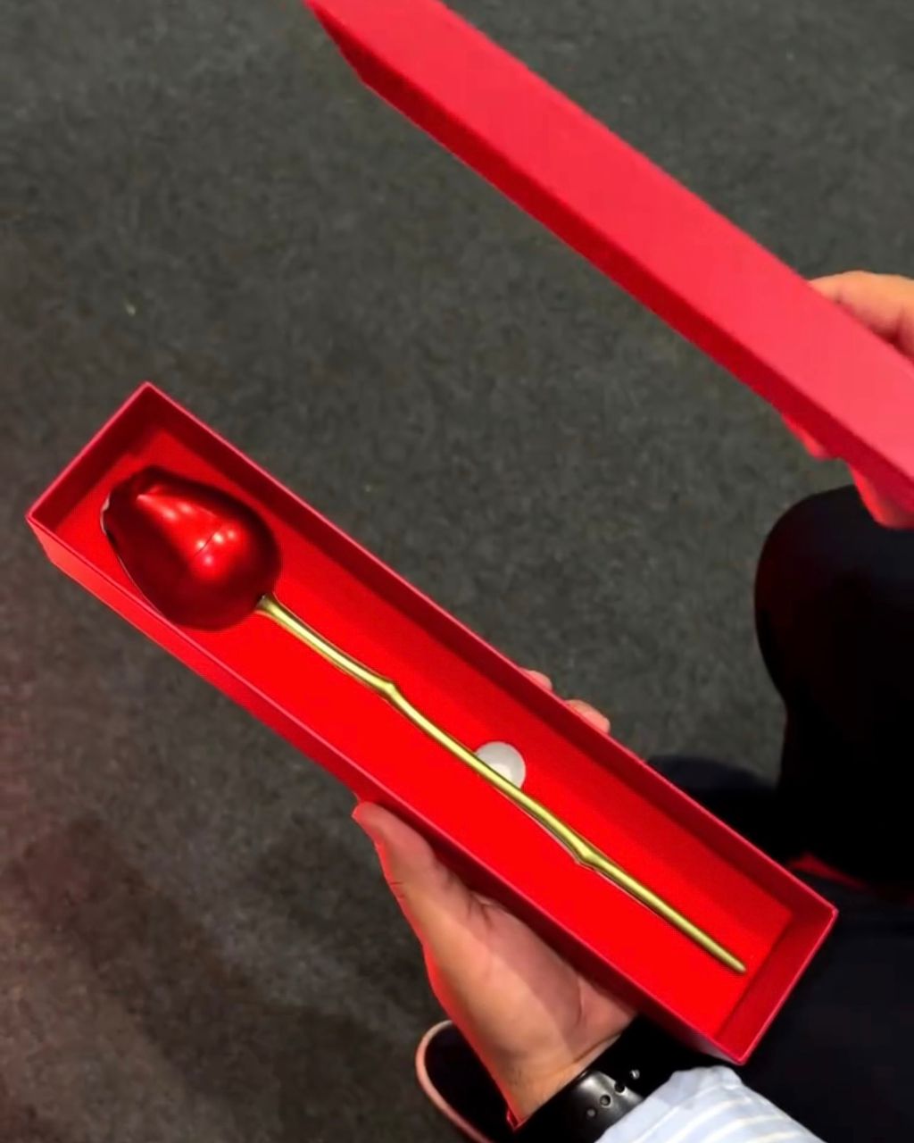 Eternal Rose with Surprise Necklace