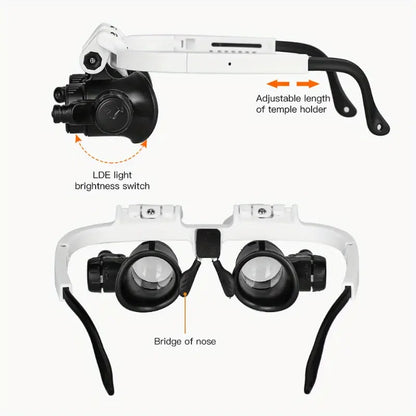 Magniview™ - The Ultimate Hands-Free Magnifier for Precise Close-Up Work