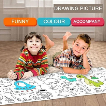 🖍️$9.99 🎨- Children's drawing scroll (perfect gift for children)🎁