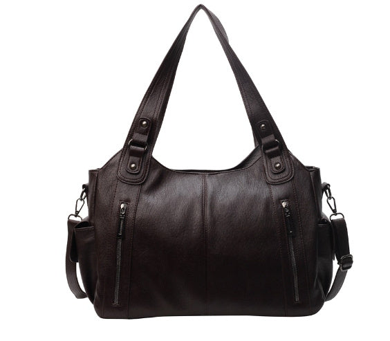 LuxeCarry™ - Leather Handbag