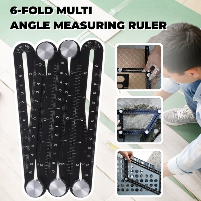 12-fold Multi Angle Measuring Ruler