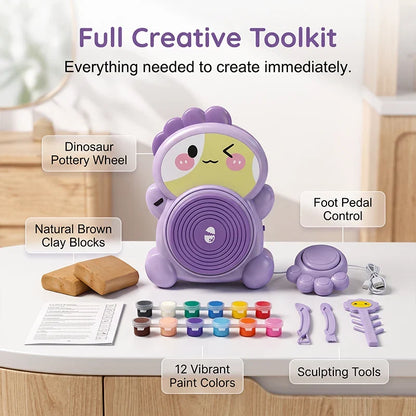 SpinArt™ - Ignite Creativity and Confidence with Easy Pottery Fun