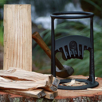 TitanSplit™ – Split massive logs safely in seconds without lifting a blade