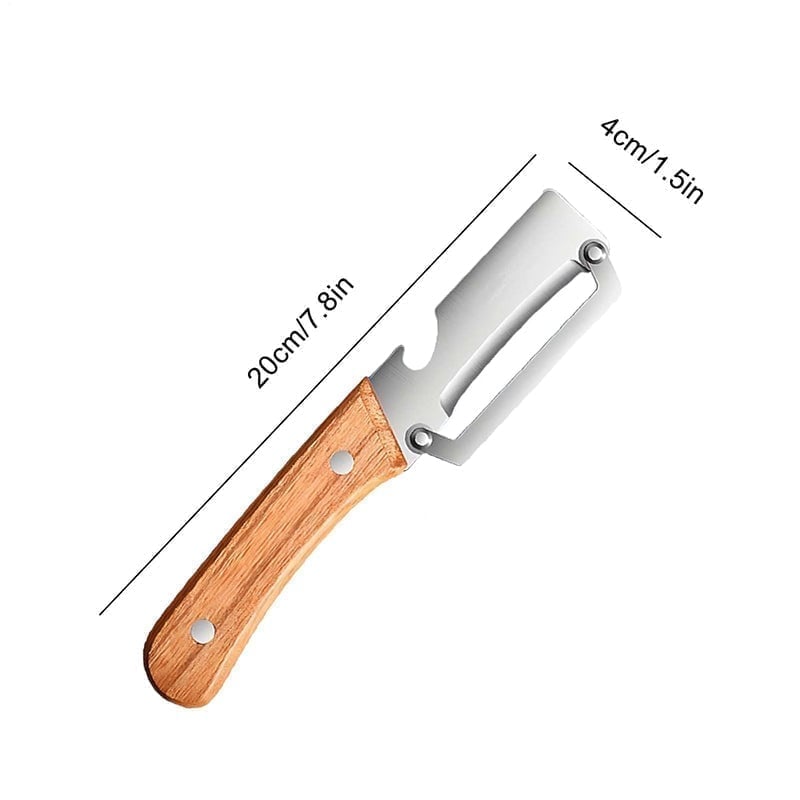 TitanSlice Peeler — Effortless Razor-Thin Peels That Make Kitchen Prep a Breeze
