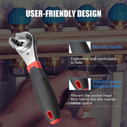 Hot Sale 49% OFF - Adjustable Ratchet Wrench-unitmotor™