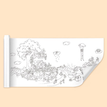 🖍️$9.99 🎨- Children's drawing scroll (perfect gift for children)🎁