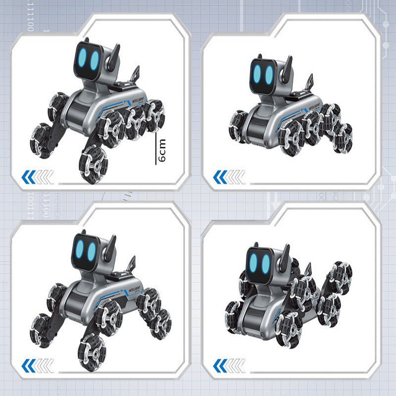 Rylo Stunt Dog Car — Gesture-Controlled Remote Toy with LED Lights