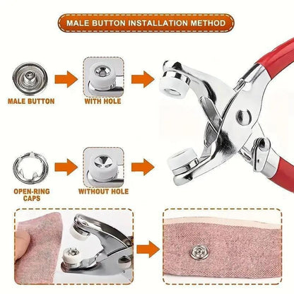SnapEase – Quick Button Replacement Kit