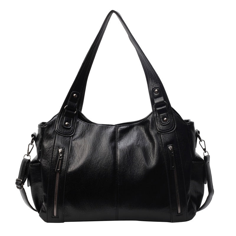LuxeCarry™ - Leather Handbag
