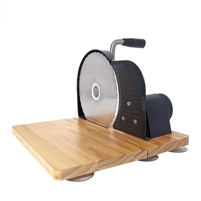 Classic manual bread slicer, 🍞thickness adjustable hand crank home bread slicer