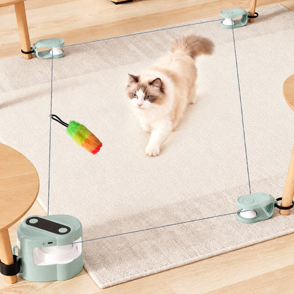 Turn Boredom Into Play – Smart Remote Cat Chasing Toy with Bird Sounds